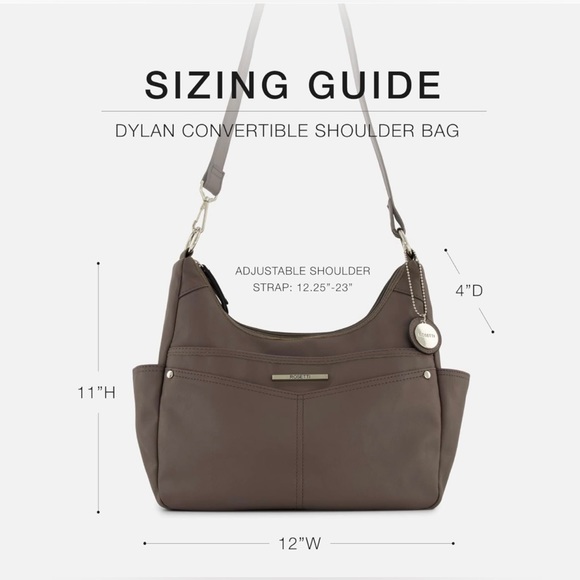 NWOT Rosetti Dylan Convertible Shoulder Bag - Picture 6 of 6